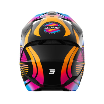 Casco BMX SHOT FURIOUS Junior Miami Arancione Lucido