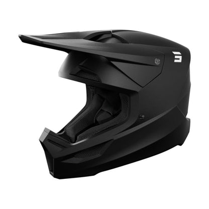 Casco BMX SHOT FURIOUS Nero Opaco Uniforme