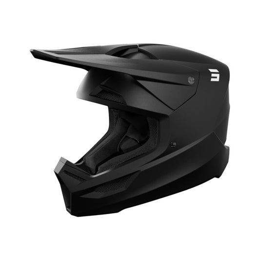 Casco BMX SHOT FURIOUS Nero Opaco Uniforme