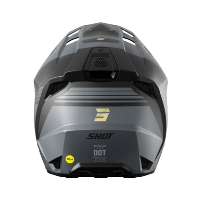 Casco BMX SHOT LITE S10 Nero Grigio Opaco