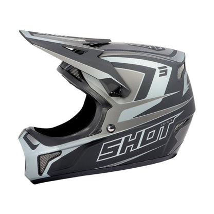 Casco BMX SHOT ROGUE Junior Level Nero Opaco