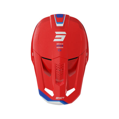 Casco BMX SHOT SPEED Atomic Red Pearly