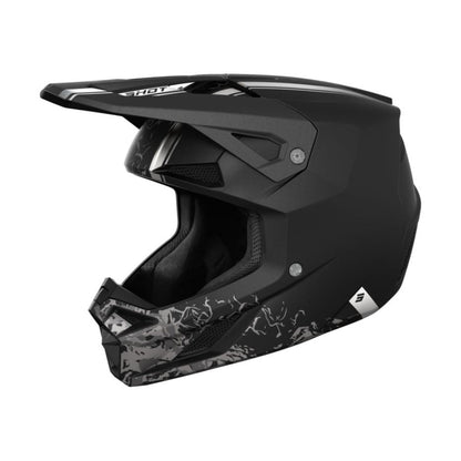 Casco BMX SHOT SPEED Battle Nero Opaco