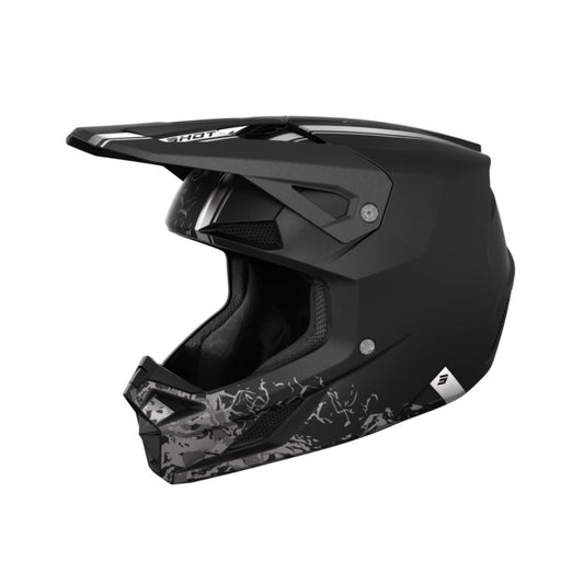 Casco BMX SHOT SPEED Battle Nero Opaco