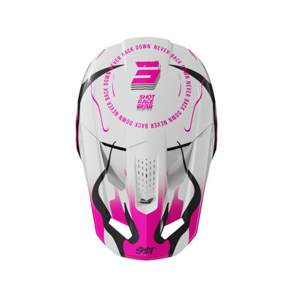 Casco BMX SHOT SPEED Beast Rosa Perlato
