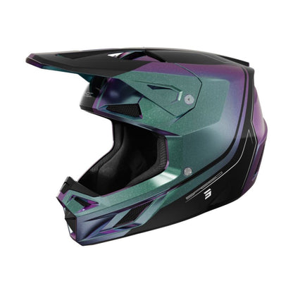 Casco BMX SHOT SPEED Fury Camaleonte Lucido