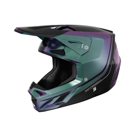 Casco BMX SHOT SPEED Fury Camaleonte Lucido