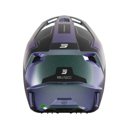 Casco BMX SHOT SPEED Fury Camaleonte Lucido