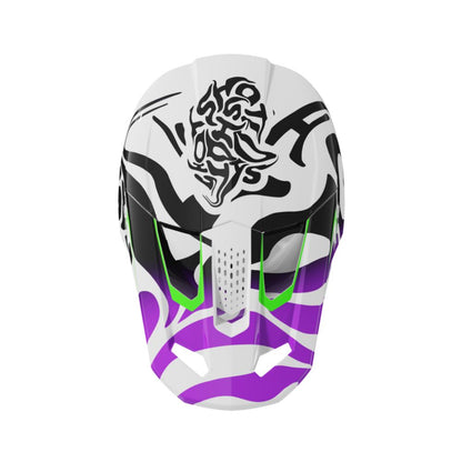 Casco BMX SHOT SPEED Junior Ghost Viola Lucido
