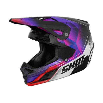 Casco BMX SHOT SPEED Junior Olymp Purple Pearly
