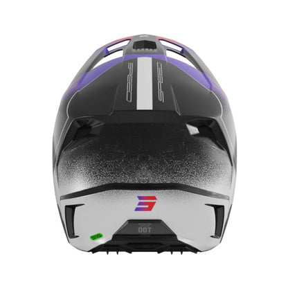 Casco BMX SHOT SPEED Junior Olymp Purple Pearly
