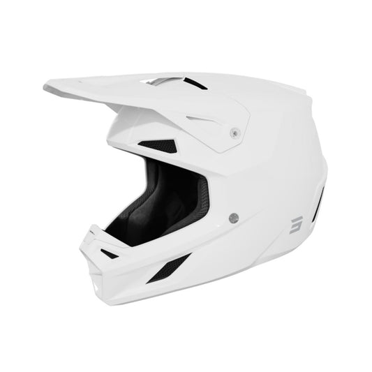 Casco BMX SHOT SPEED Solid White Glossy
