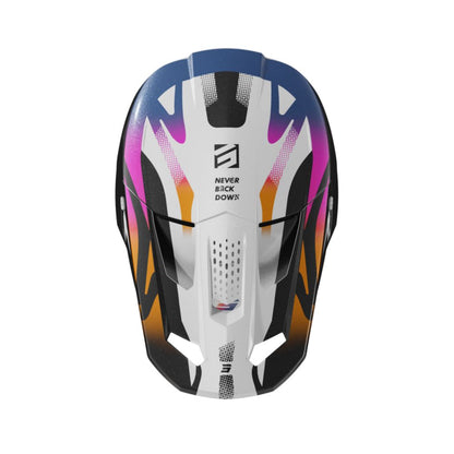 Casco BMX SHOT SPEED Wave Nero Bianco Perlato