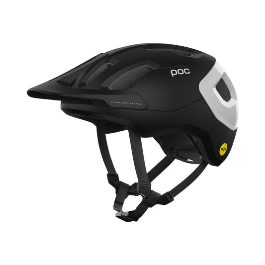 Casco MTB POC AXION RACE MIPS nero opaco/bianco — vista del prodotto