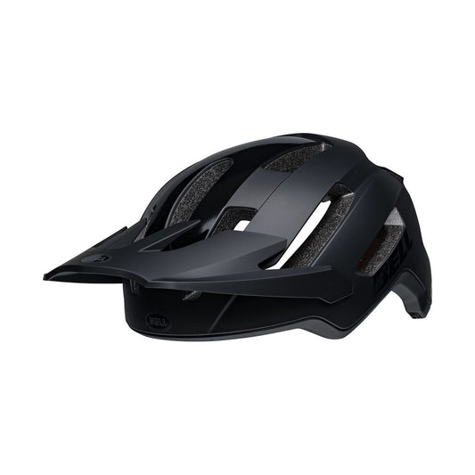 Casco MTB BELL 4FORTY AIR MIPS nero opaco — vista rivolta a sinistra