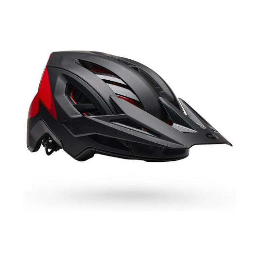 Casco MTB BELL 5FIFTY SPHERICAL FLUID nero/rosso — vista del prodotto