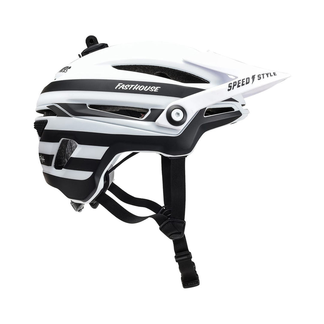 Casco MTB BELL SIXER MIPS FASTHOUSE bianco/nero — vista del prodotto