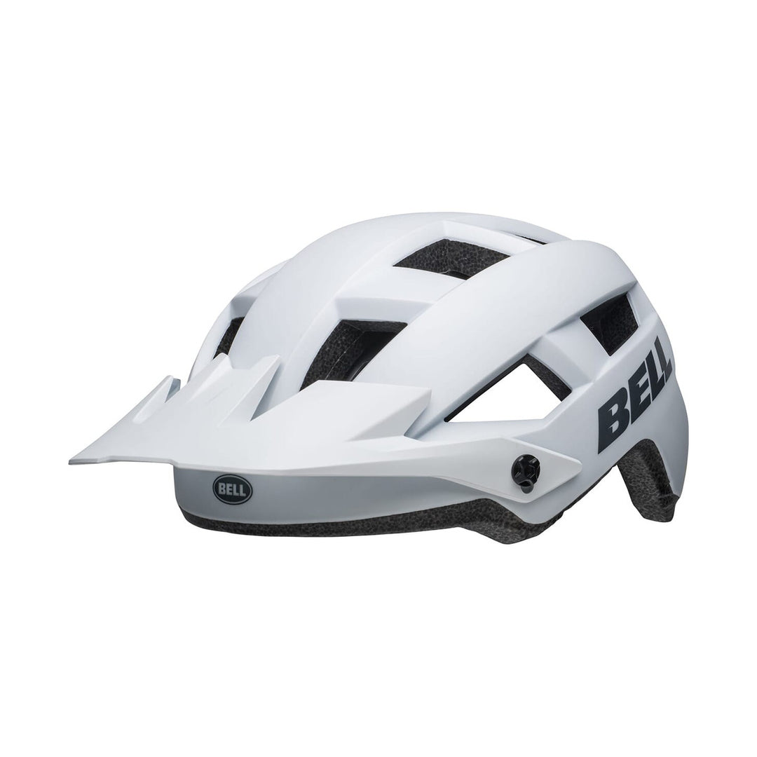 Casco MTB BELL SPARK 2 bianco — vista rivolta a sinistra