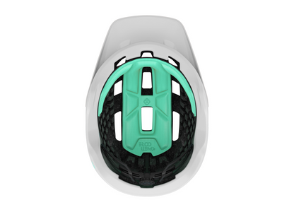 Casco MTB LAZER COYOTTE KINETICORE bianco opaco — vista aggiuntiva 7