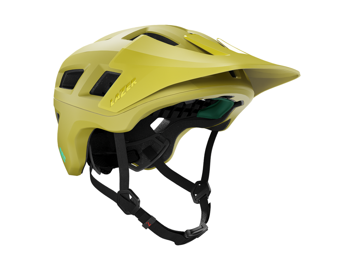 Casco MTB LAZER COYOTTE KINETICORE verde opaco — vista aggiuntiva 2