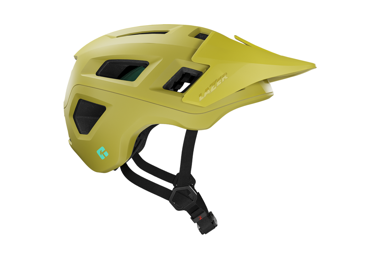 Casco MTB LAZER COYOTTE KINETICORE verde opaco — vista aggiuntiva 3