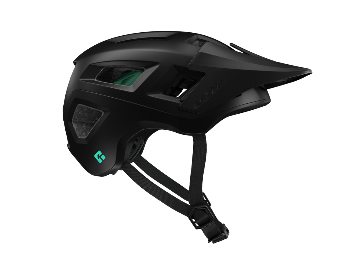 Casco MTB LAZER COYOTTE KINETICORE nero opaco — vista aggiuntiva 2