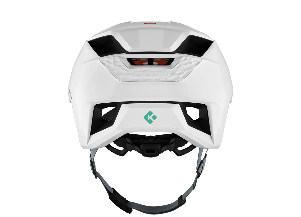 Casco MTB LAZER IMPALA KINETICORE bianco — vista aggiuntiva 5