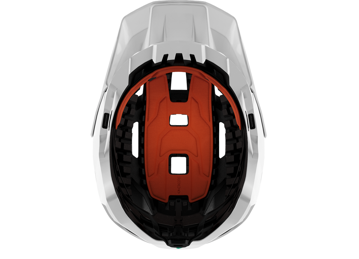 Casco MTB LAZER IMPALA KINETICORE bianco — vista aggiuntiva 6