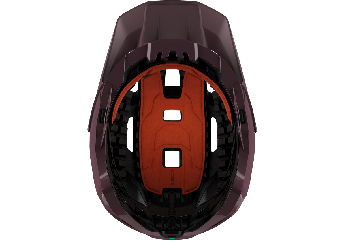 Casco MTB LAZER IMPALA KINETICORE mogano opaco — vista aggiuntiva 7