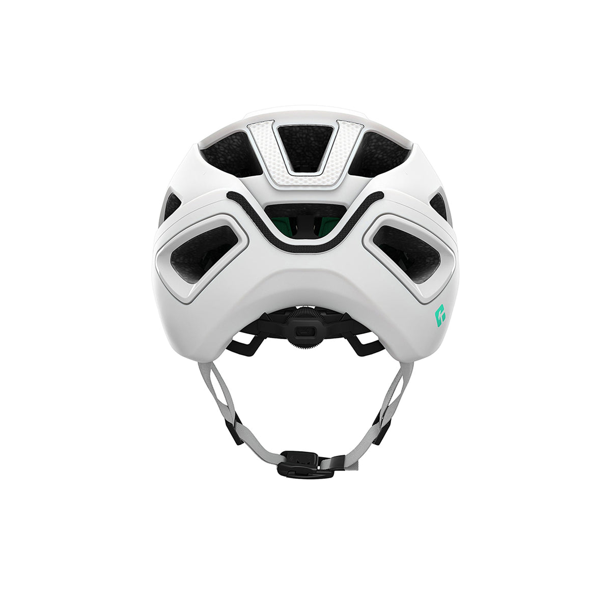 Casco MTB LAZER JACKAL KINETICORE bianco opaco — vista aggiuntiva 3