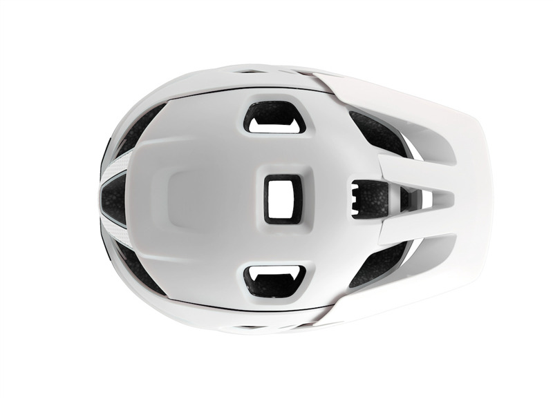 Casco MTB LAZER JACKAL KINETICORE bianco opaco — vista aggiuntiva 5