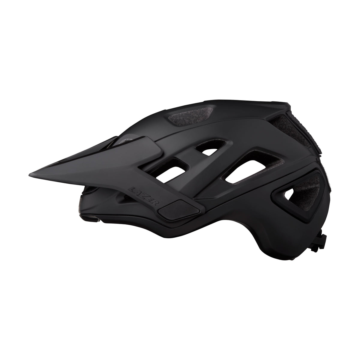 Casco MTB LAZER JACKAL KINETICORE nero opaco — vista principale