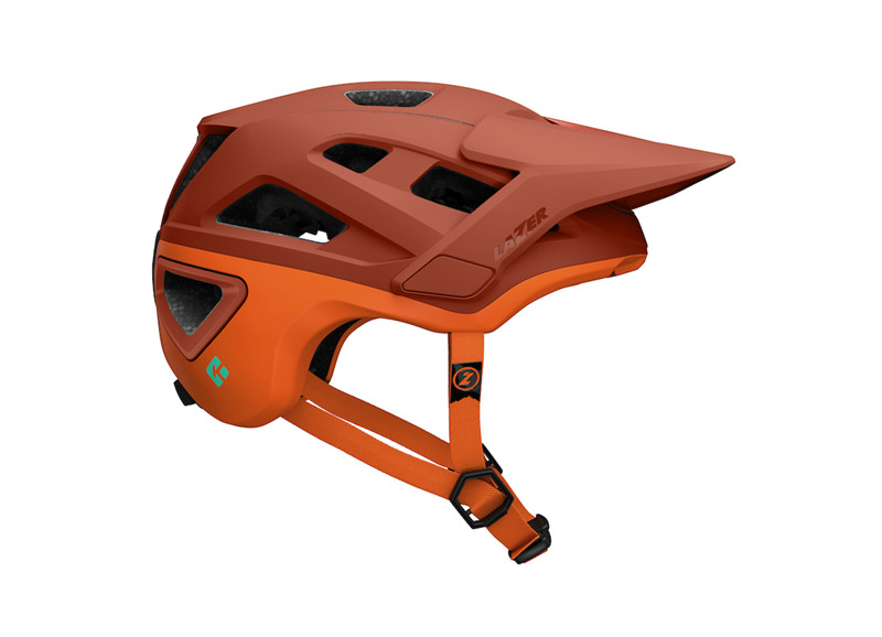 Casco MTB LAZER JACKAL KINETICORE arancione ruggine — vista aggiuntiva 3