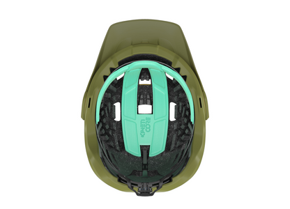 Casco MTB LAZER JACKAL KINETICORE verde — vista aggiuntiva 4