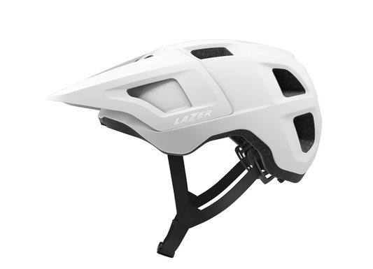 Casco MTB LAZER LUPO KINETICORE bianco opaco — vista principale