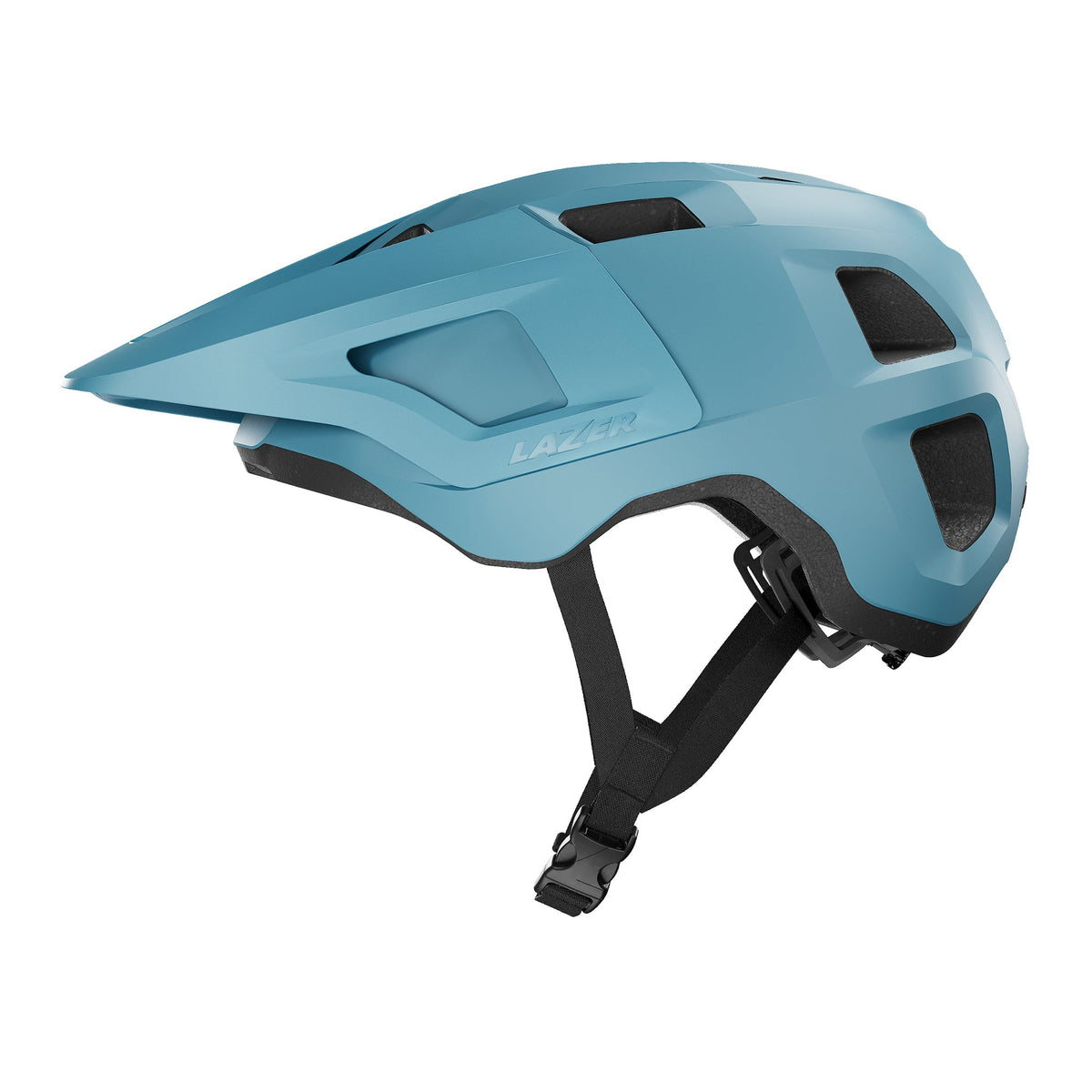 Casco MTB LAZER LUPO KINETICORE blu celadon — vista principale