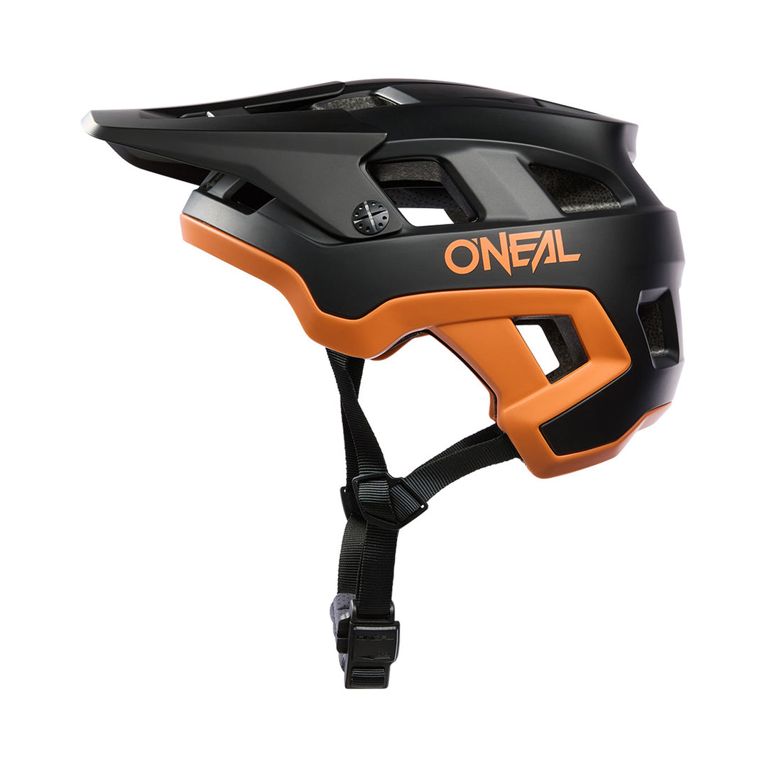 Casco MTB O'NEAL DEFENDER SOLID nero/arancione — vista del prodotto