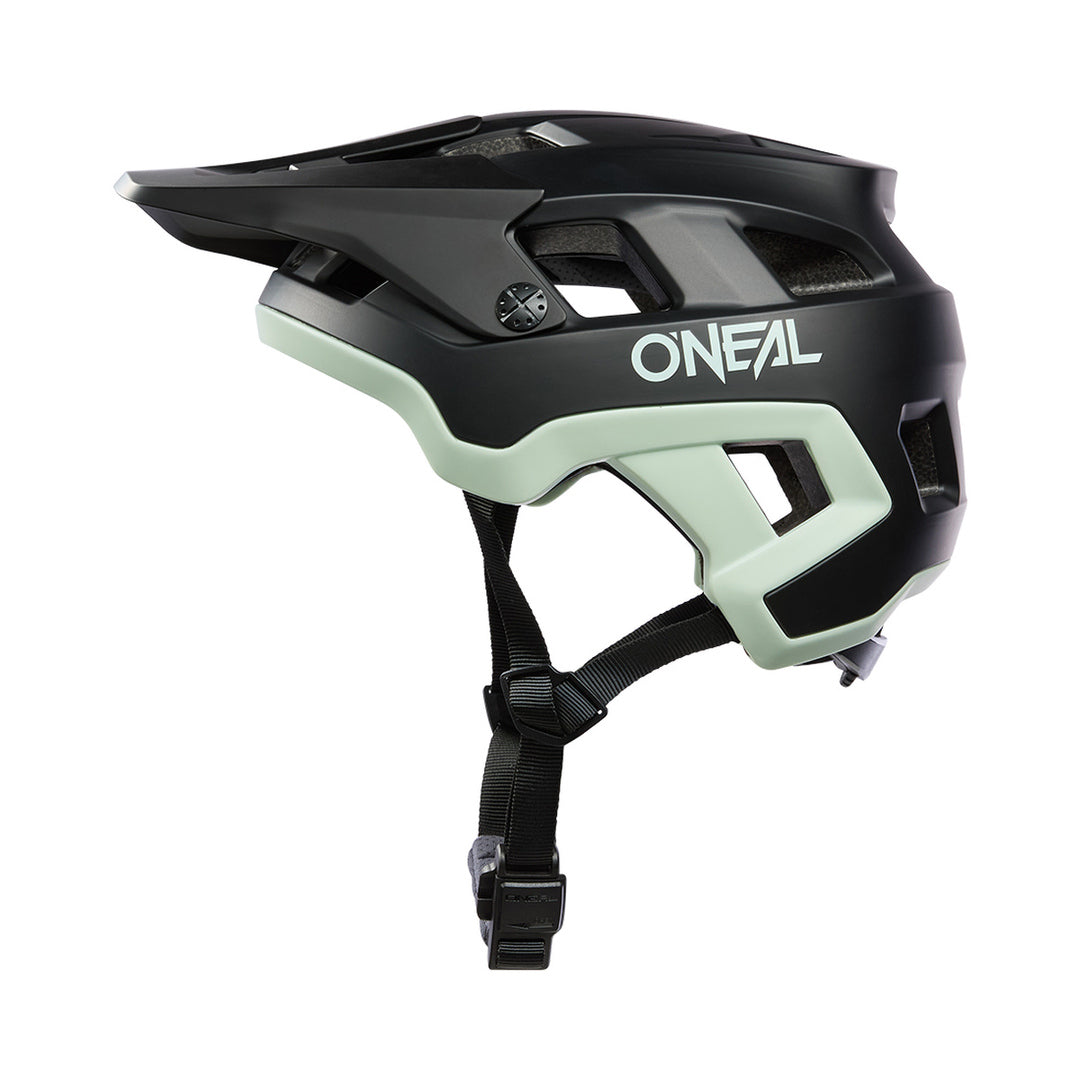 Casco MTB O'NEAL DEFENDER SOLID nero/verde — vista del prodotto