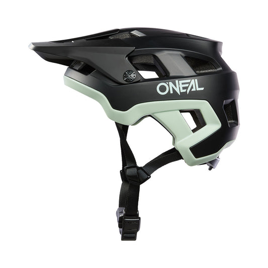 Casco MTB O'NEAL DEFENDER SOLID nero/verde — vista del prodotto