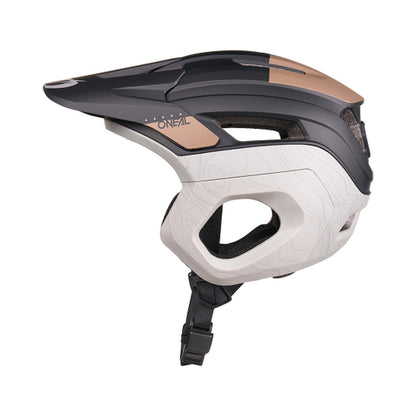 Casco MTB O'NEAL TRAPPER EVO SOLID nero/marrone/grigio — vista del prodotto