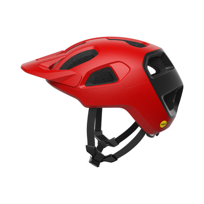 Casco MTB POC CULARIS rosso opaco — vista del prodotto
