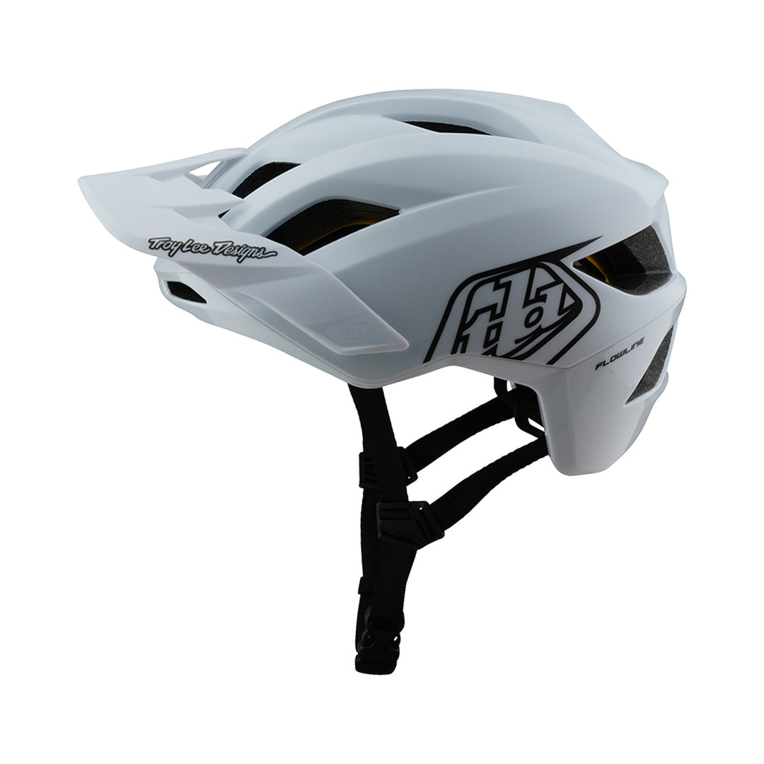 Casco MTB TROY LEE DESIGNS FLOWLINE POINT MIPS bianco — vista del prodotto