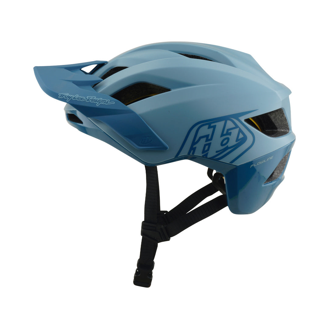 Casco MTB TROY LEE DESIGNS FLOWLINE POINT MIPS blu — vista del prodotto