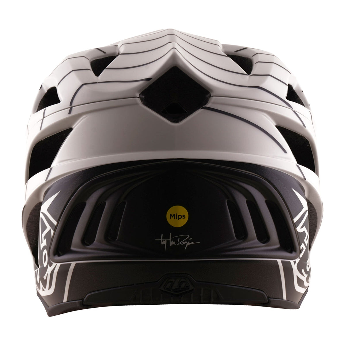 Casco MTB TROY LEE DESIGNS STAGE STUNT AIRWAVES PUMICE MIPS bianco/nero — vista aggiuntiva 2