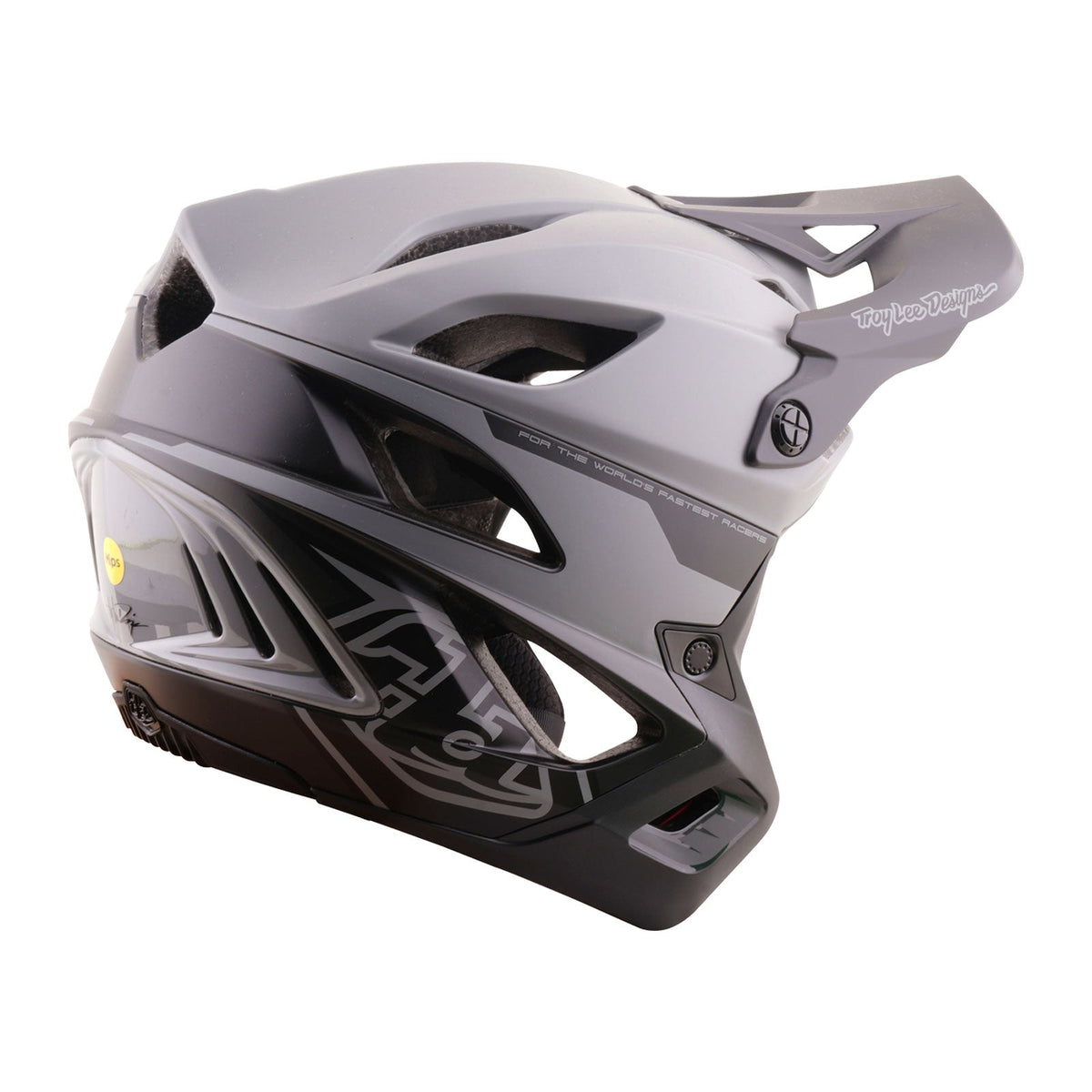 Casco MTB TROY LEE DESIGNS STAGE STUNT MIPS grigio/nero — vista aggiuntiva 3