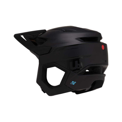 Casco MTB URGE RASCAS Dark Moon nero — vista rivolta a sinistra
