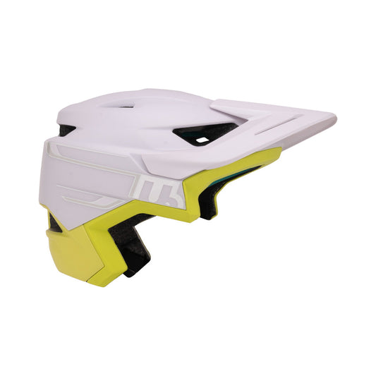 Casco MTB URGE TREPS BLOOM BEAM bianco/giallo — vista del prodotto