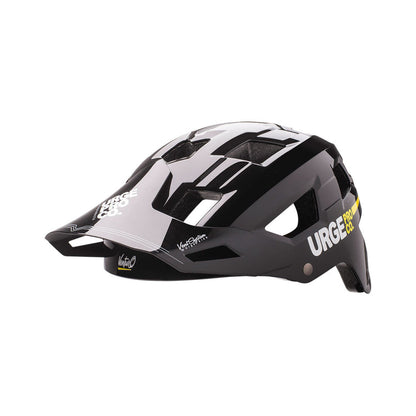 Casco MTB URGE VENTURO nero — vista rivolta a sinistra