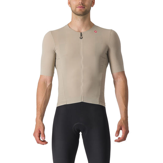Maglia CASTELLI PREMIO a maniche corte beige