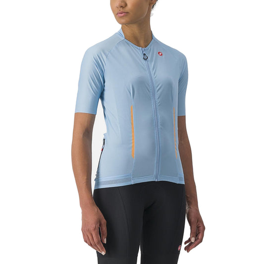 Maglia CASTELLI ENDURANCE W da donna a maniche corte blu